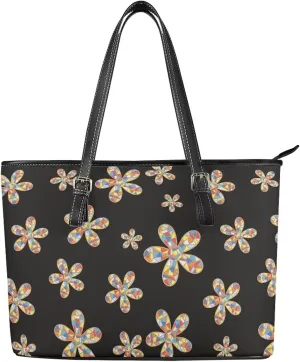 PU Leather Tote Shoulder Bag for Women Satchel Handbag with Top Handles Zipper Computer Bags Briefcase