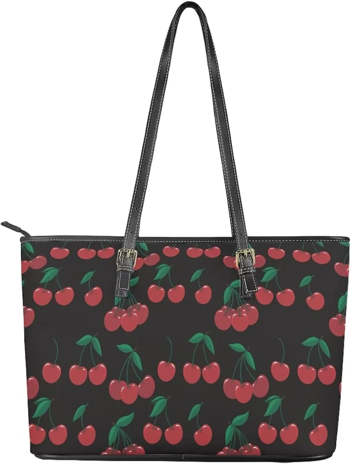 PU Leather Tote Shoulder Bag for Women Satchel Handbag with Top Handles Zipper Computer Bags Briefcase