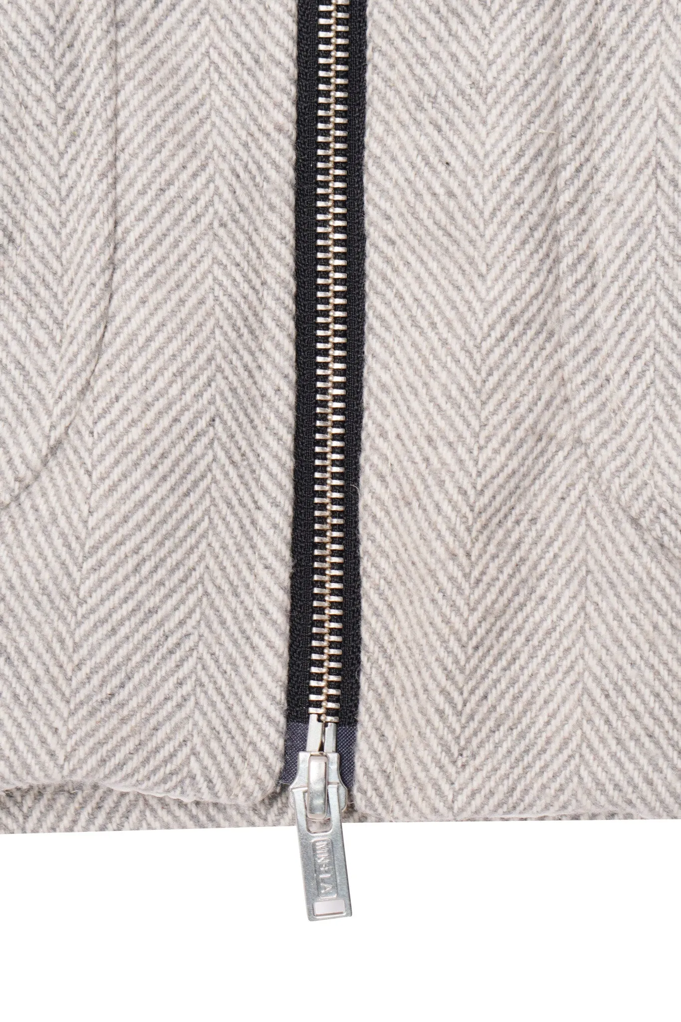 "FLOW" BOMBER JACKET IN GAINSBORO