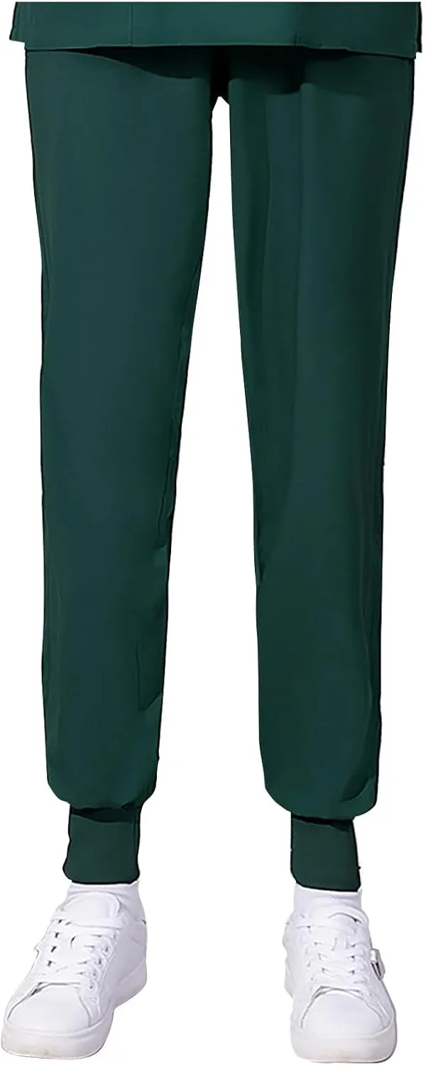 Scrub Pants Joggers for Women 2025 Spring Summer Work Pants for Women Stretch Linen Trousers Nurse Scrubs Bottoms
