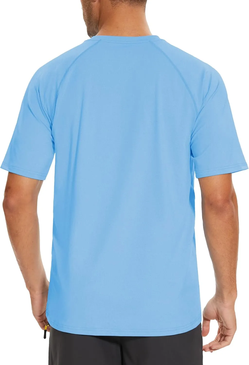 TACVASEN Men's Rashguard Shirts Short Sleeve UPF 50  Sun Protection SPF T-Shirt Quick Dry Fishing Swim Athletic Tops