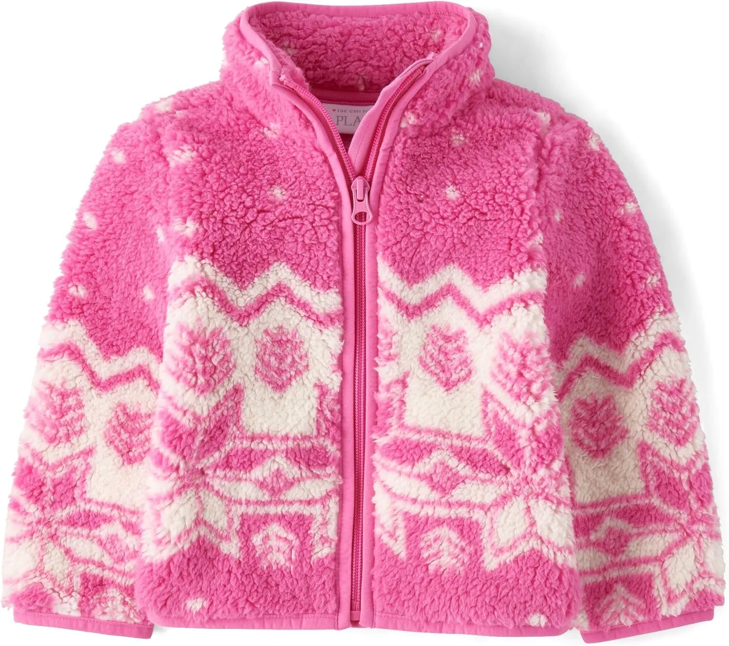 The Children's Place Baby Girls' and Toddler Sherpa Jacket