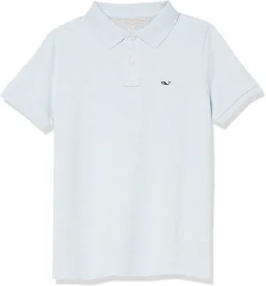vineyard vines Boys' Edgartown Short Sleeve Pique Polo