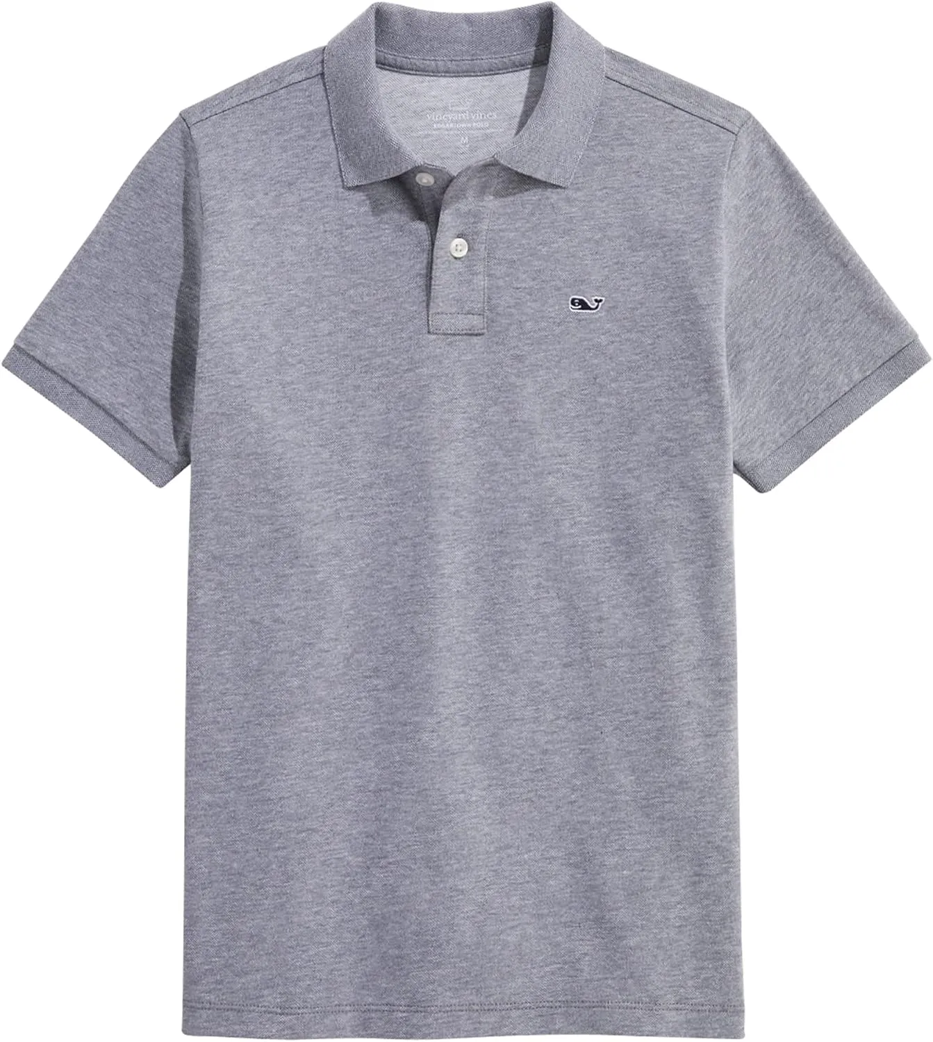 vineyard vines Boys' Edgartown Short Sleeve Pique Polo