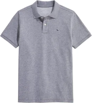 vineyard vines Boys' Edgartown Short Sleeve Pique Polo