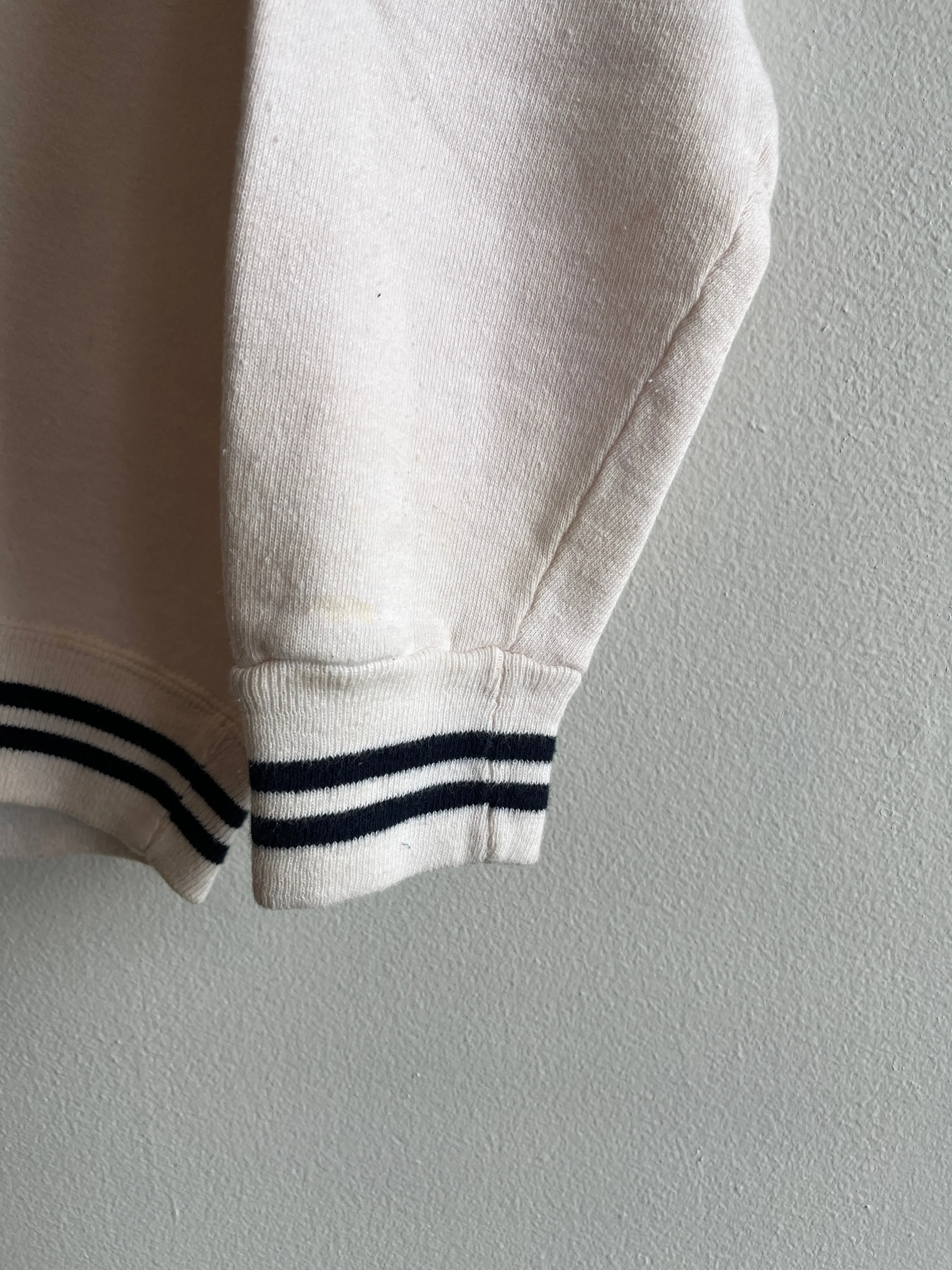 Vintage 1950s Springfield Senators Quarter Zip Cotton Sweatshirt