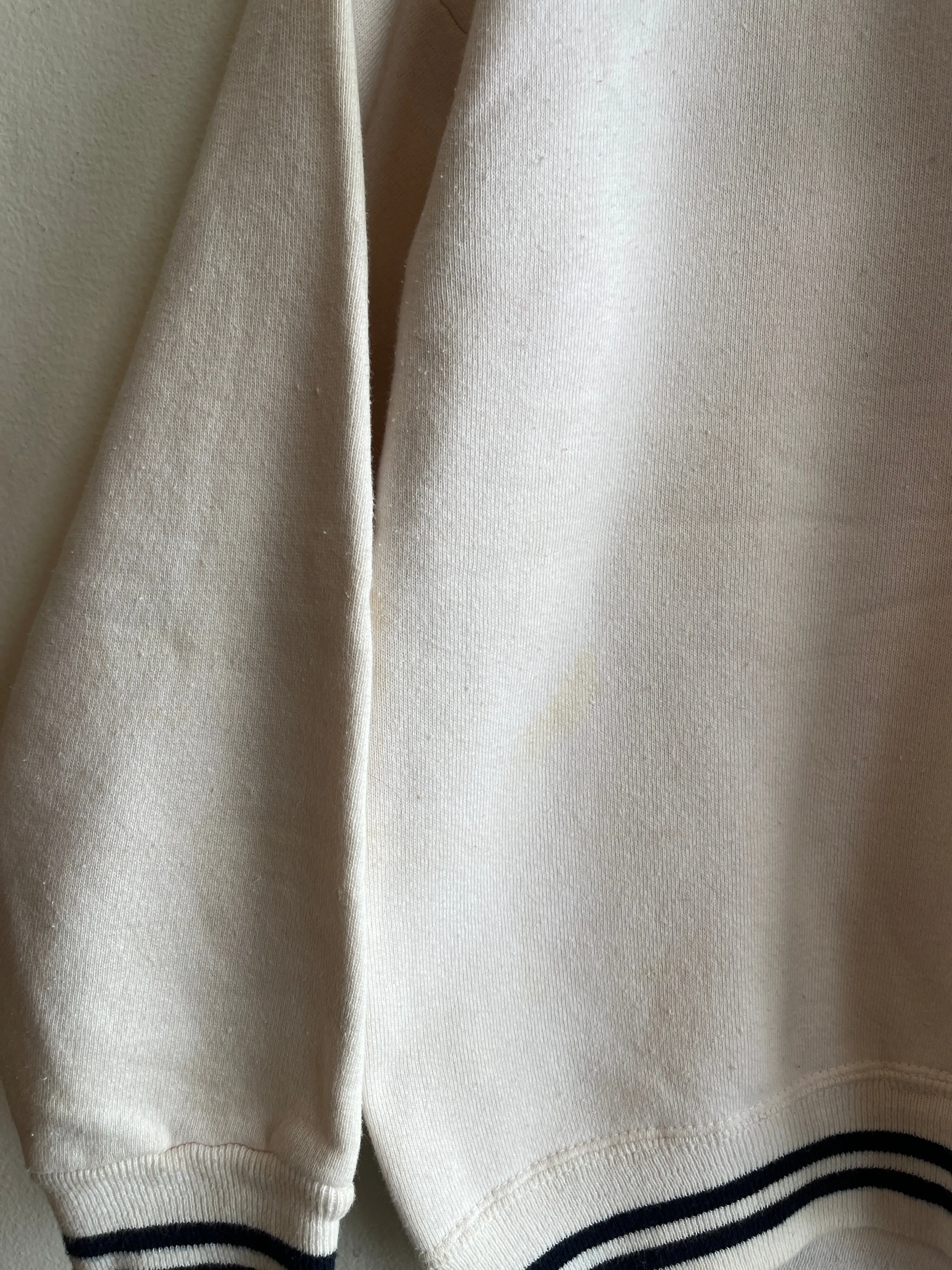 Vintage 1950s Springfield Senators Quarter Zip Cotton Sweatshirt