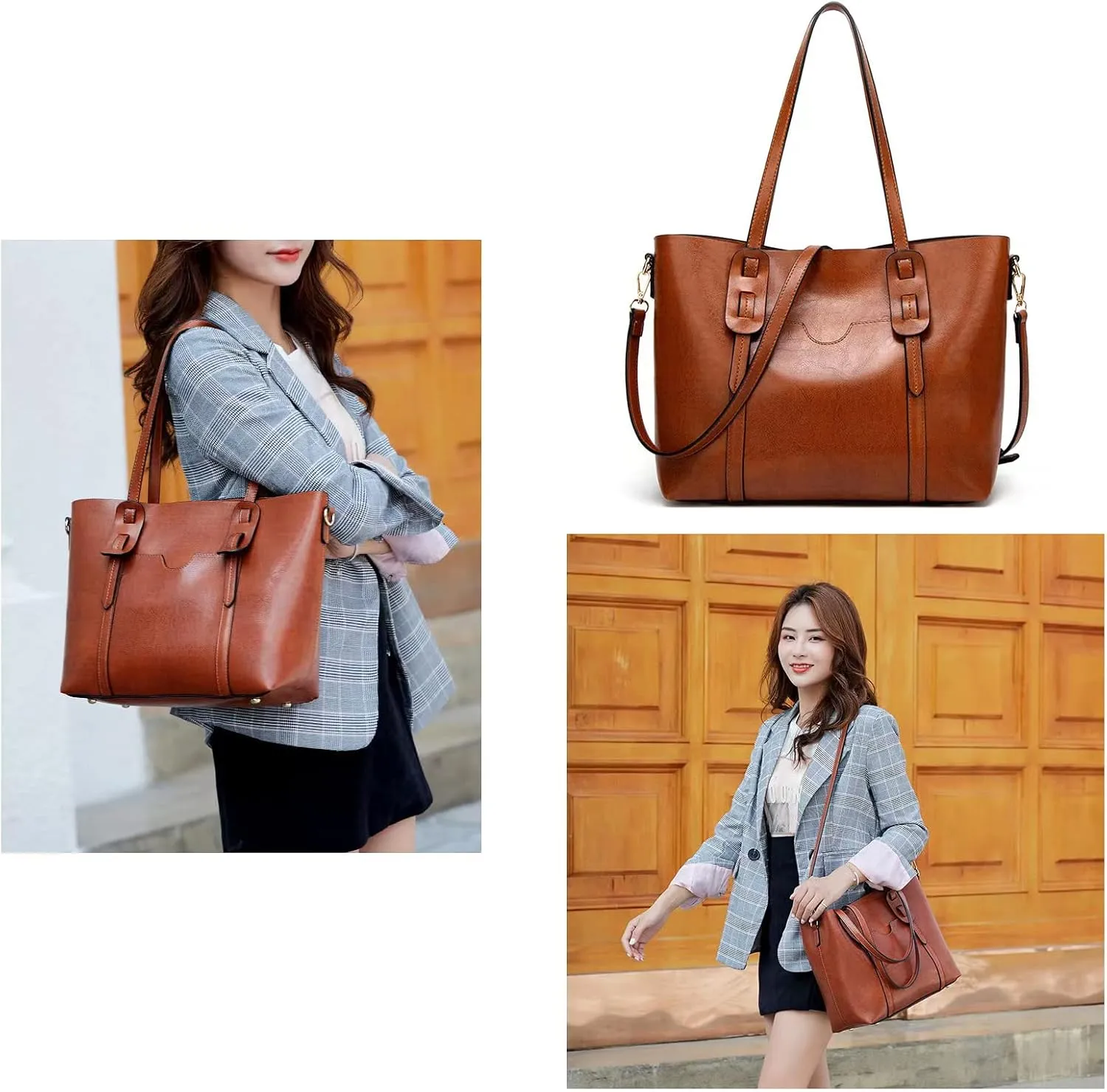 Women Tote Bags Large Leather Purses and Handbags for Women Top Handle Shoulder Satchel Hobo Bags