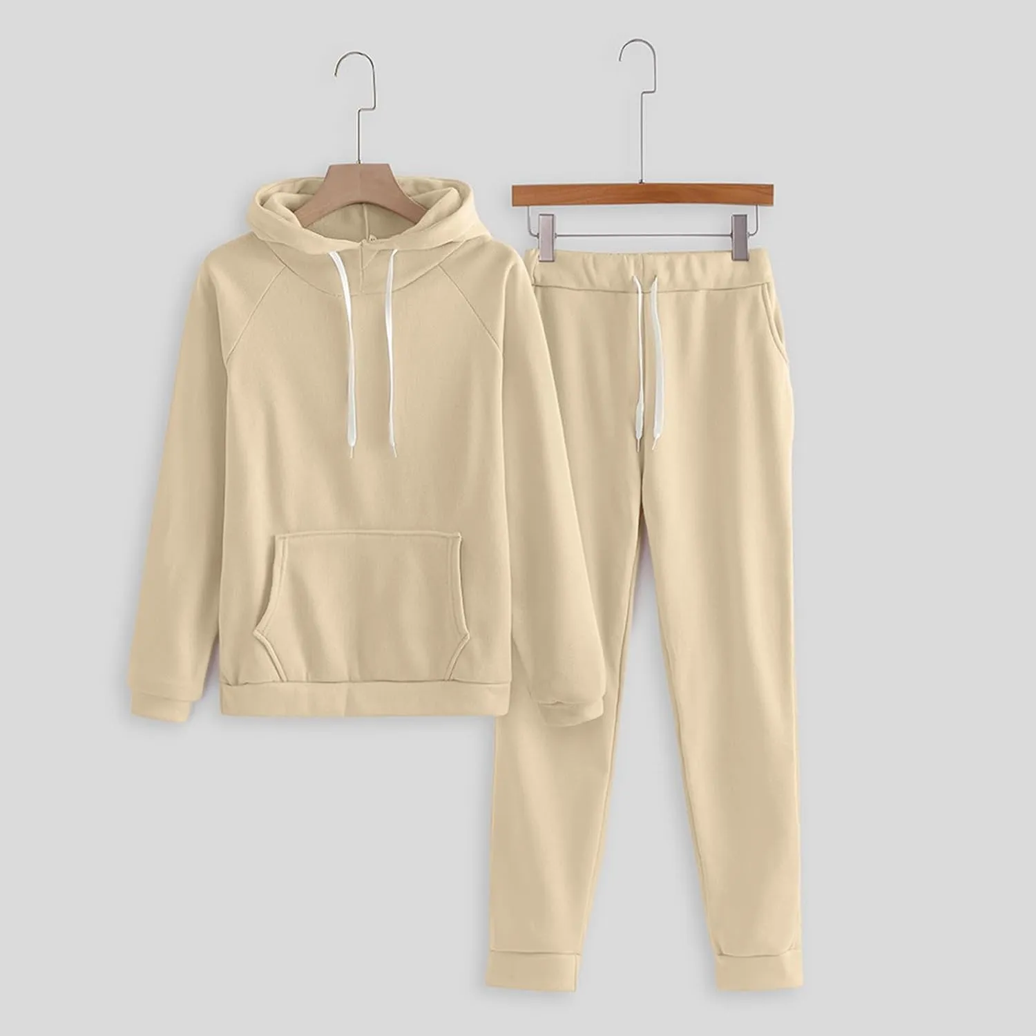 Women's 2 Piece Lounge Sets Long Sleeve Crewneck Althteic Casual Hoodie Sweatshirt Long Pants Outfits