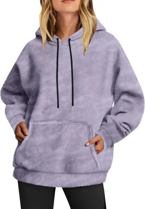 Women'S Fashion Hoodies & Sweatshirts Long Sleeve Drawstring Hoodies Oversized Fall Tops Clothes Hoodie Women