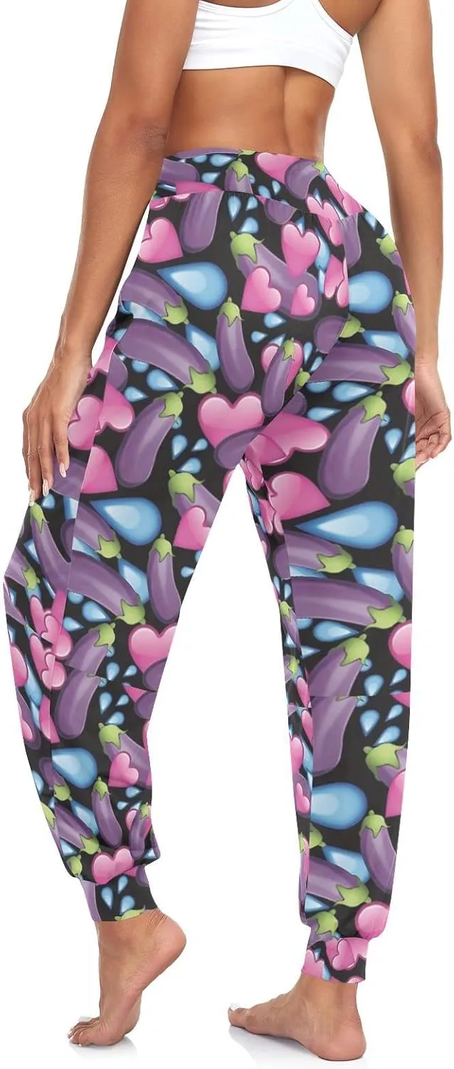 Women's Harem Pants High Waist Yoga Boho Trousers Bohemian Beach Pants