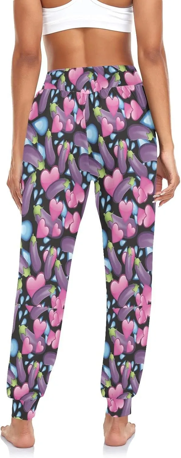 Women's Harem Pants High Waist Yoga Boho Trousers Bohemian Beach Pants