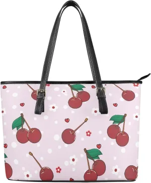 Women's Soft PU Leather Tote Shoulder Bag Big Capacity Hobo Bag Purses Office Work Handbag Adjustable Handles