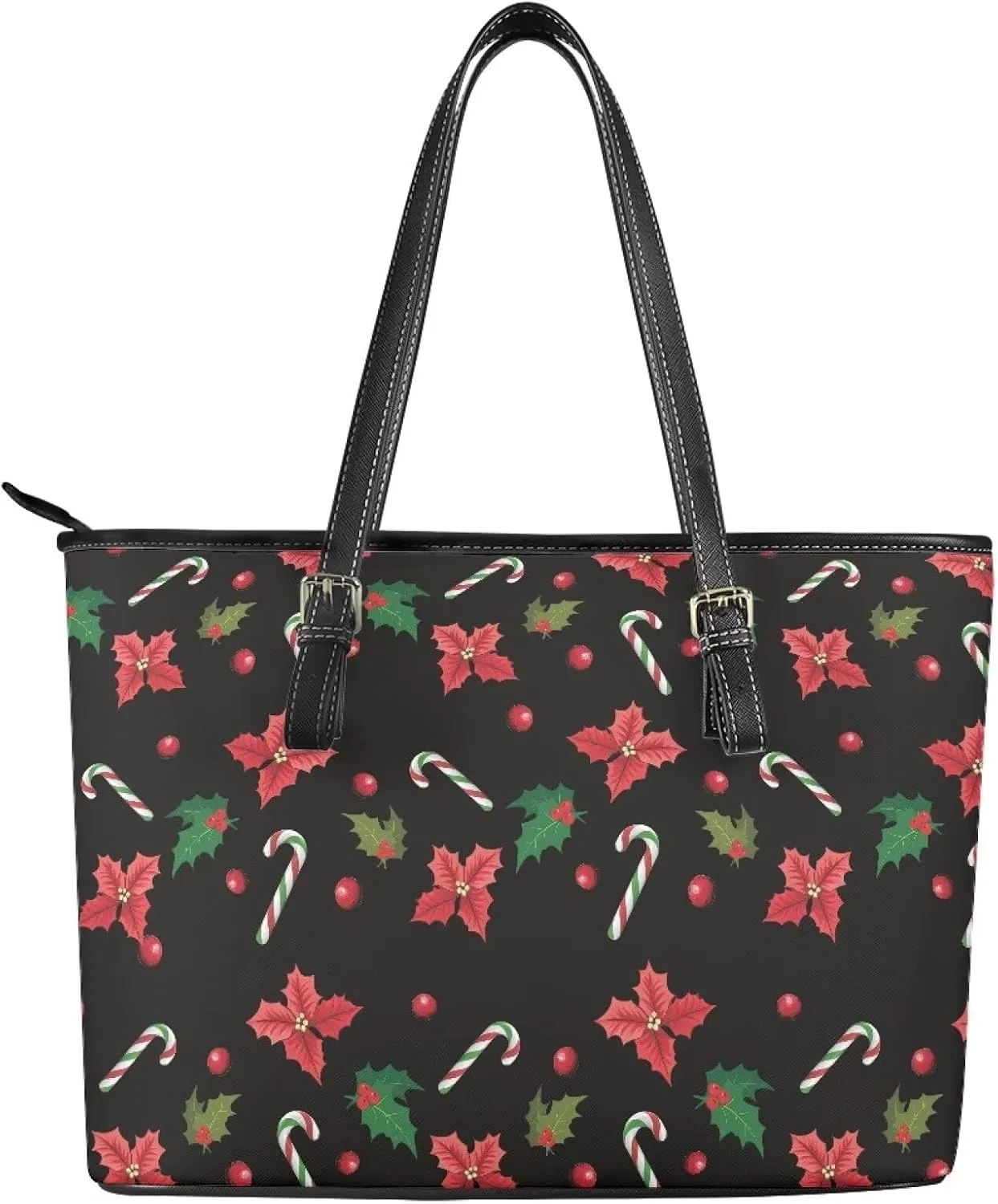 Women's Tote Shoulder Bag with Adjustable Handles Soft PU Leather Big Capacity Hobo Bag Purses Office Work Handbag