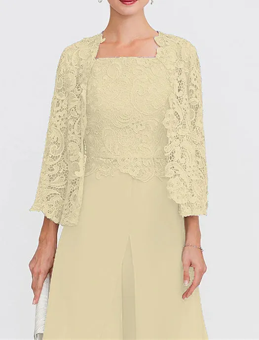 Women's Wedding Guest 3/4 Length Sleeve Floral Lace Bolero Wrap/Shawl