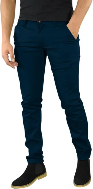 XUETON Men's Casual Office Work Suit Pants Formal Dress Trousers Stretch Flat-Front Chino Golf Pants Slim Fit Tapered Pants